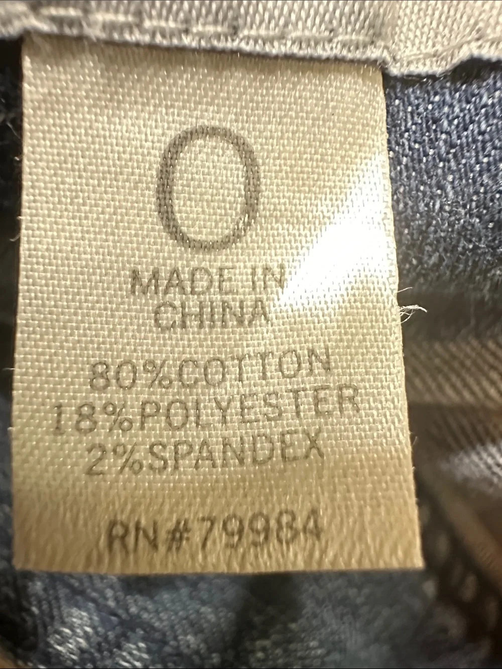 Chico’s PLATINUM  DENIM Dark Blue Denim Jacket SIZE 0